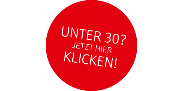 Unter 30? Hier klicken