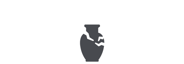 Icon Zerbrochene Vase