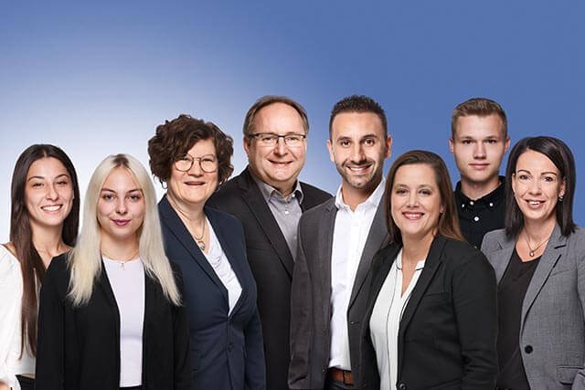 Gruppenfoto der zwei HV's