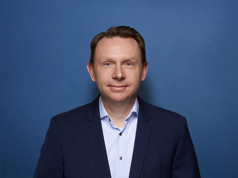 Porträt VGH Hauptvertreter Stefan Brandt in Bovenden. 